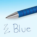 PaperMate FlexGrip Ultra Ballpoint Pen Blue, imported from the UK