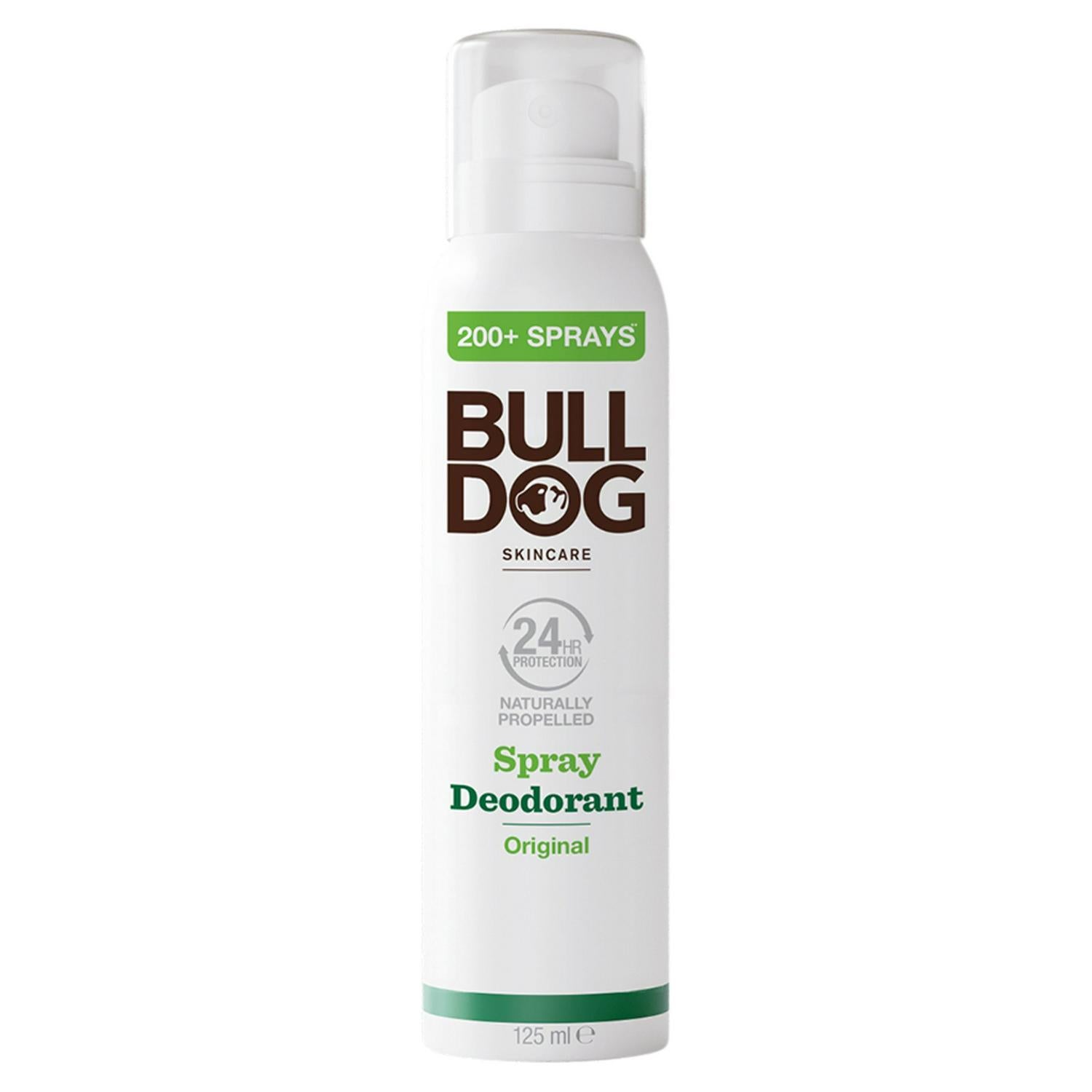 Bulldog Skincare Original Spray Deodorant 125ml - British product