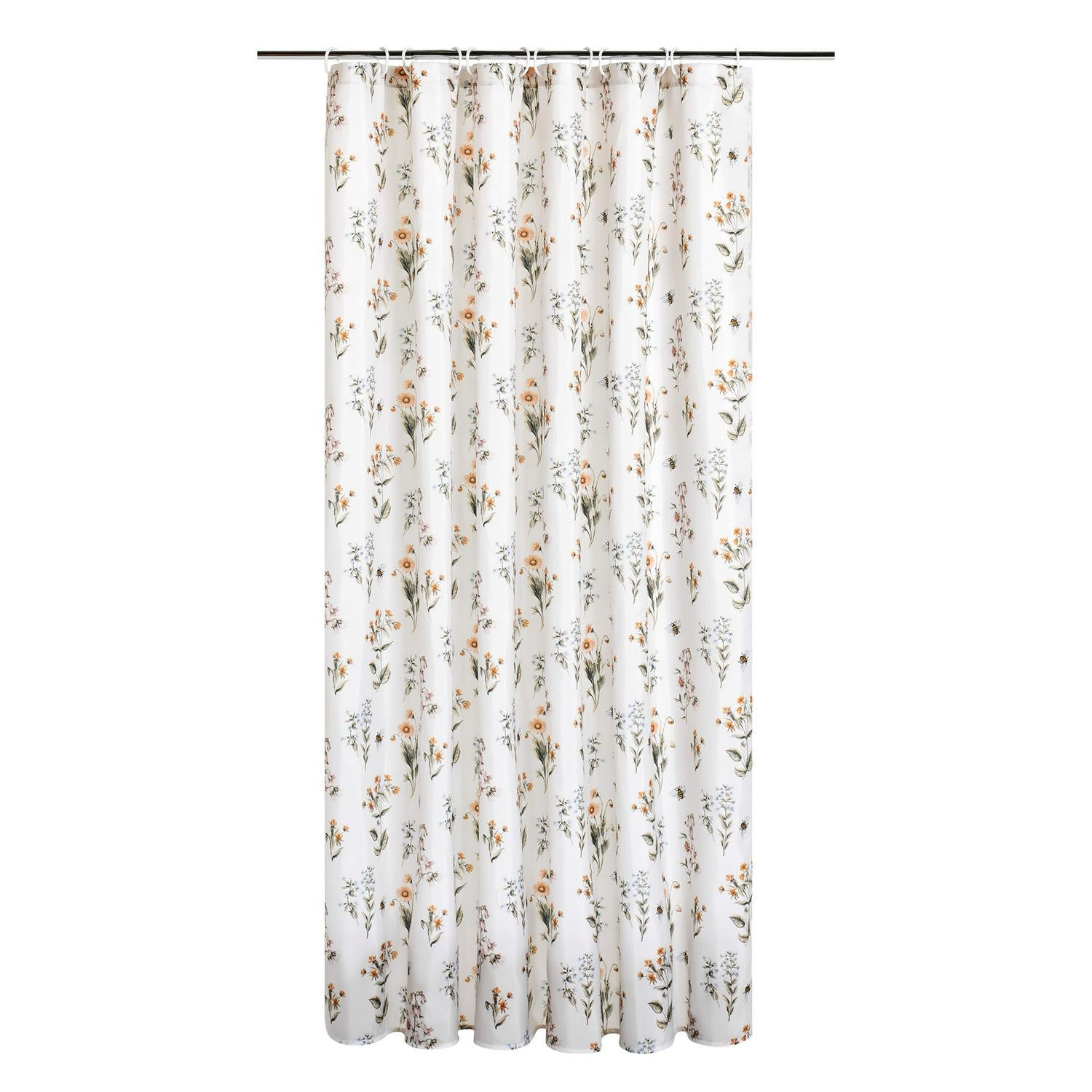 Sainsbury's Home Bee Print Shower Curtain 180x180cm (British brand)