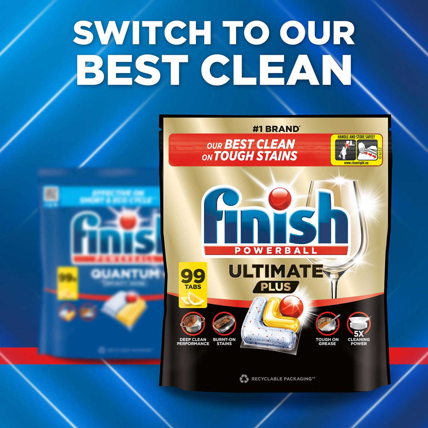Finish dishwasher tablets Lemon 100 Tabs - British product