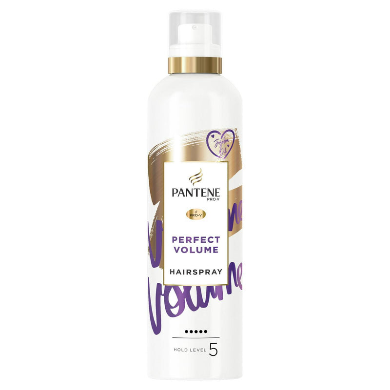 Pantene Perfect Volume Hair Spray 250ml, imported from the UK