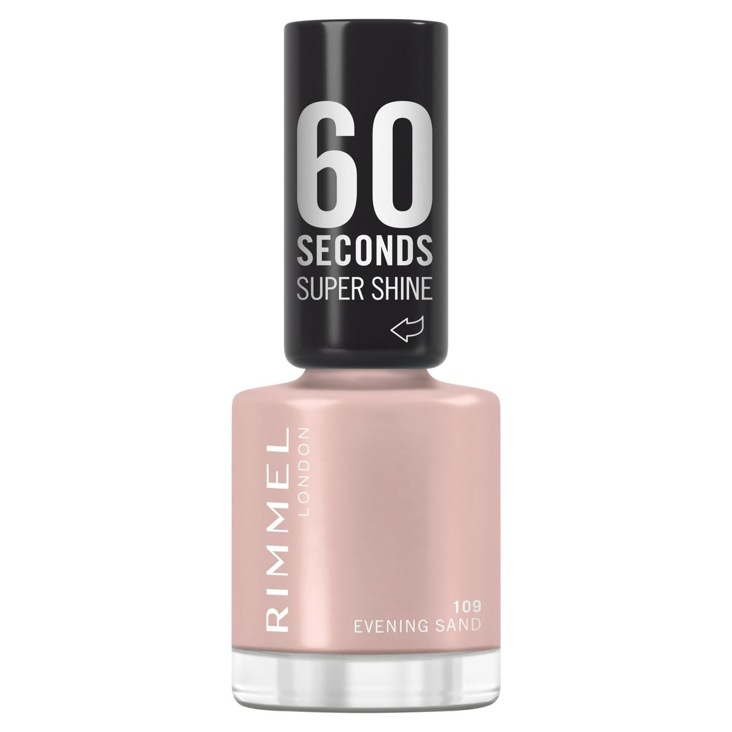 Rimmel nail polish Evening Sand 8ml, imported from the UK