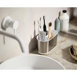 Joseph Joseph toothbrush caddy chrome large, UK version