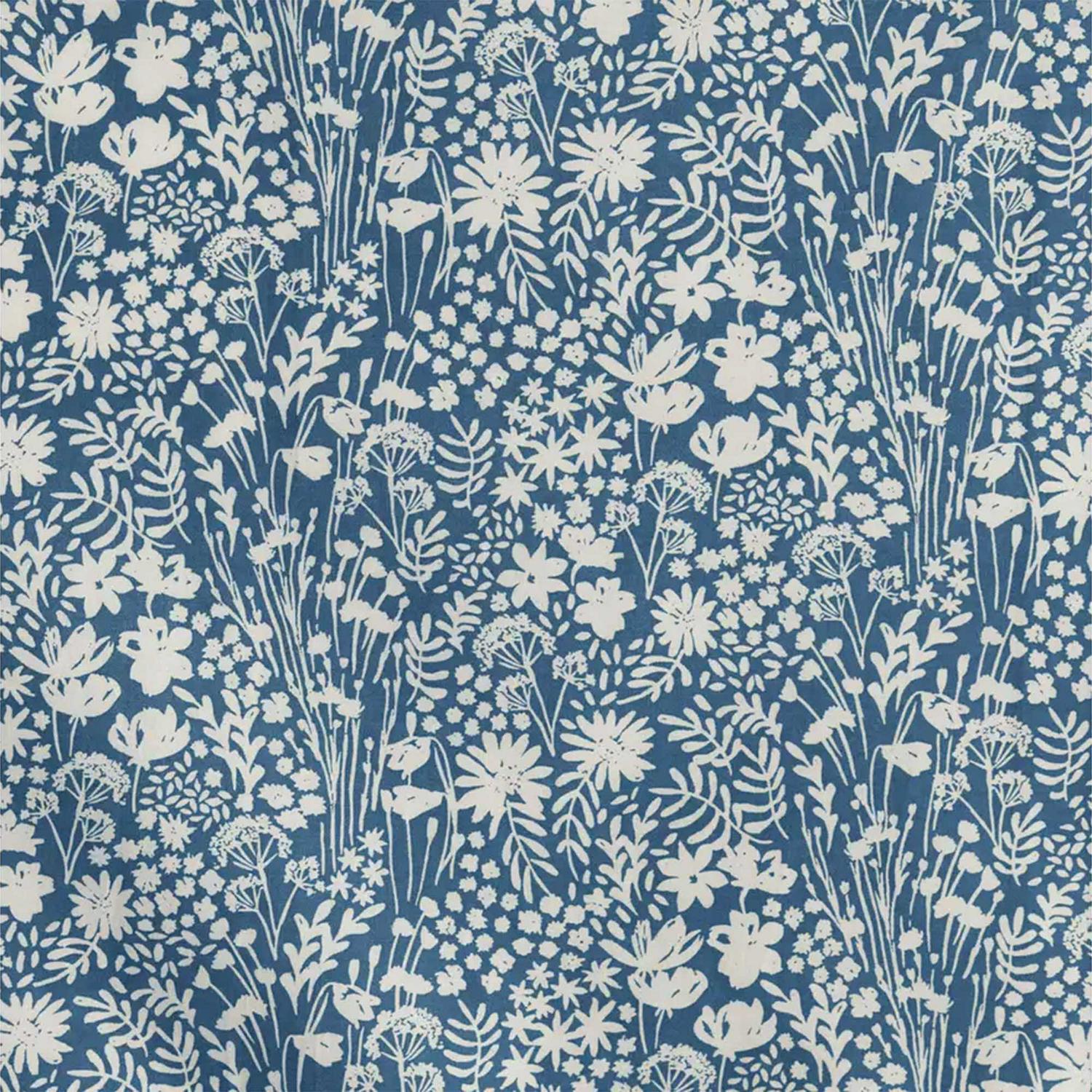 Sainsbury's Home Cotton Ditsy Floral Blue Single Duvet Cover (British brand)