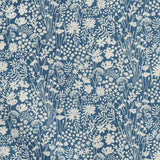 Sainsbury's Home Cotton Ditsy Floral Blue Single Duvet Cover (British brand)