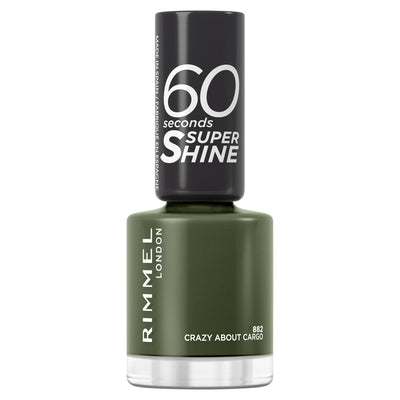 Sainsburys Rimmel London 60 Seconds Super Shine Nail Polish Crazy about Cargo 8ml- Online bei McGrocer kaufen