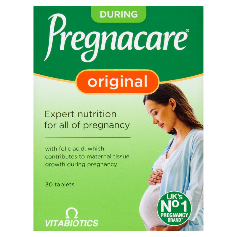 Vitabiotics Pregnacare Capsules Pregnancy Supplement 30, imported from the UK