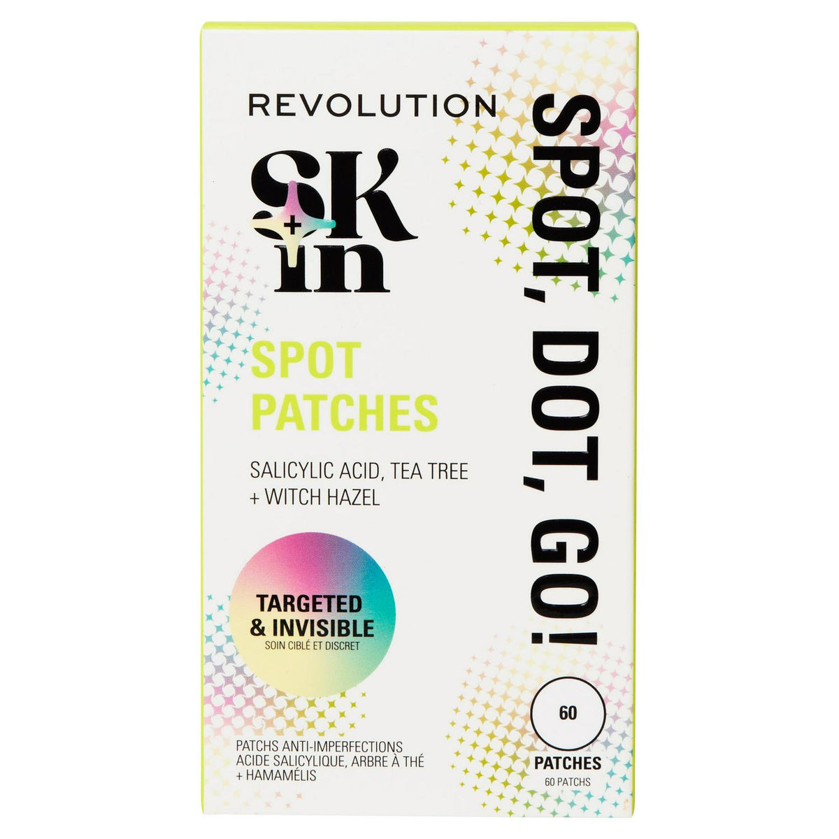 Hydrocolloid Spot Treatment Patches with Salicylic Acid and Tea Tree 60 Pack