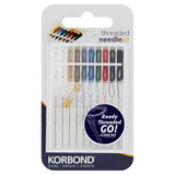 Korbond Multi-Purpose Threaded Needle Kit for clothing repair, UK version
