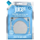 Juice Lightning Charge Cable Round Aqua 2m , UK version