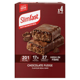 SlimFast chocolate fudge meal bar 4 x 60g (British brand)