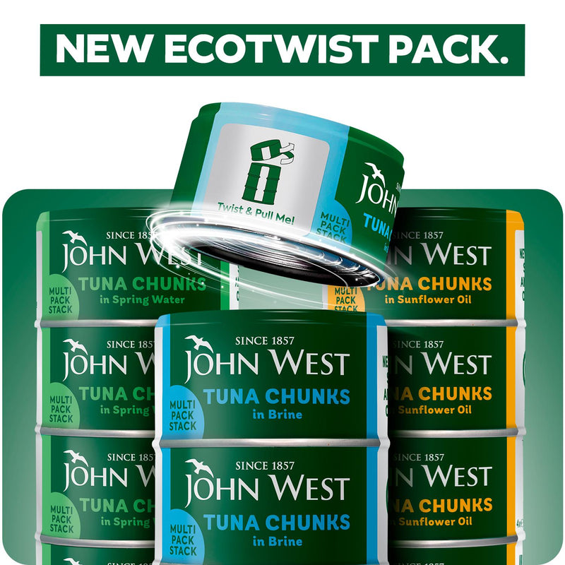 John West Tuna Chunks multipack 4x125g (British brand)