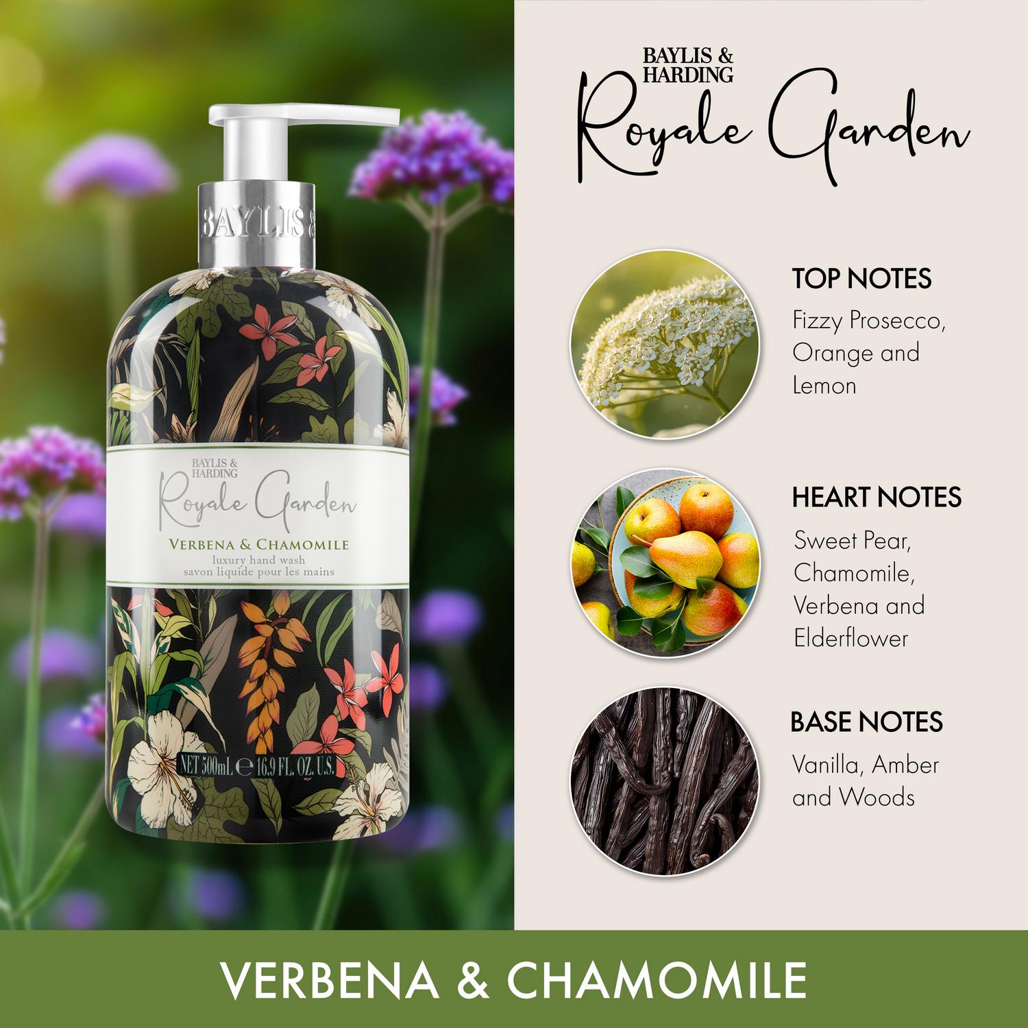 Baylis & Harding Verbena & Chamomile hand wash 500ml - British product