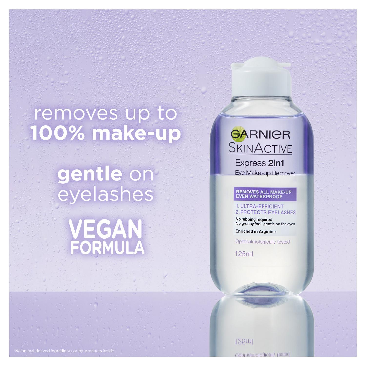 Garnier 2 In 1 Eye Make Up Remover 125ml, UK version