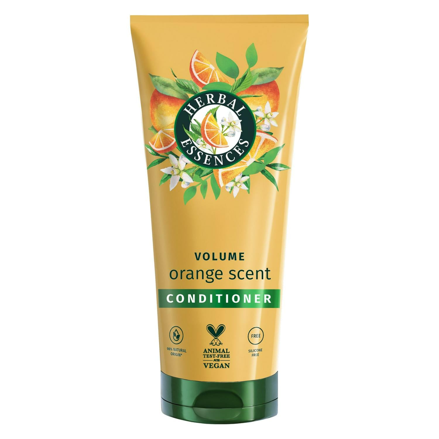 Orange Scent Volume Conditioner for Fine Hair, Silicone-Free, 250ml