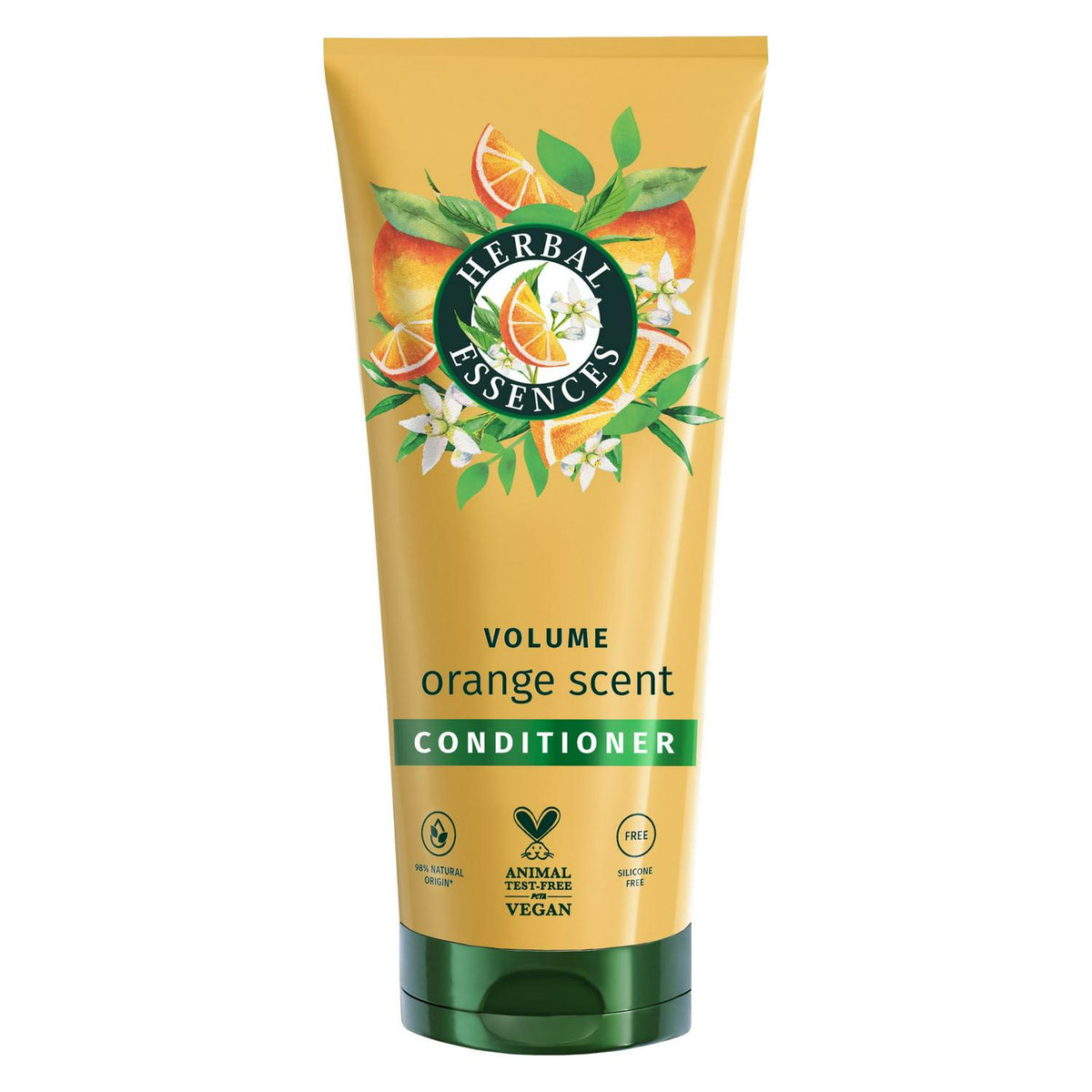 Orange Scent Volume Conditioner for Fine Hair, Silicone-Free, 250ml