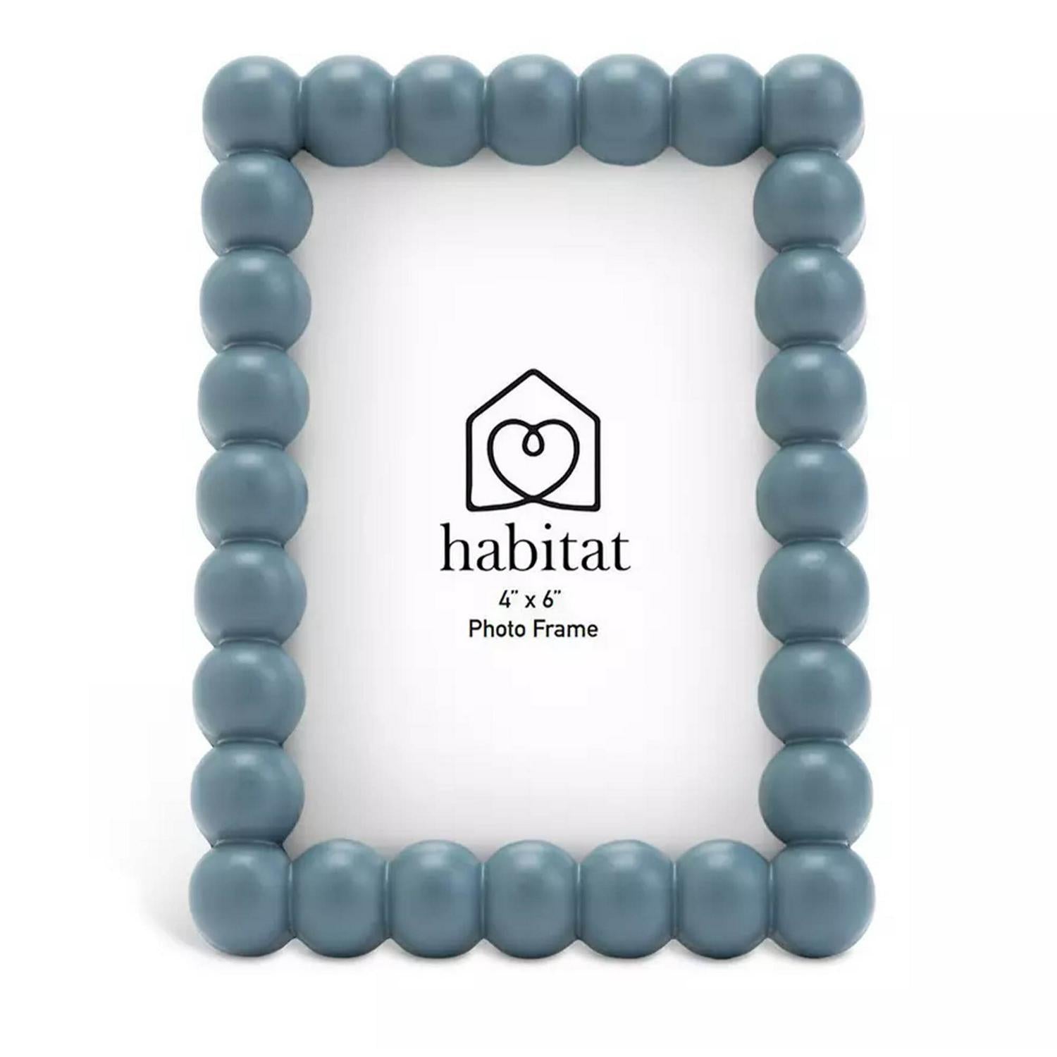 Habitat Bobble Frame Blue 4x6 inch, UK version