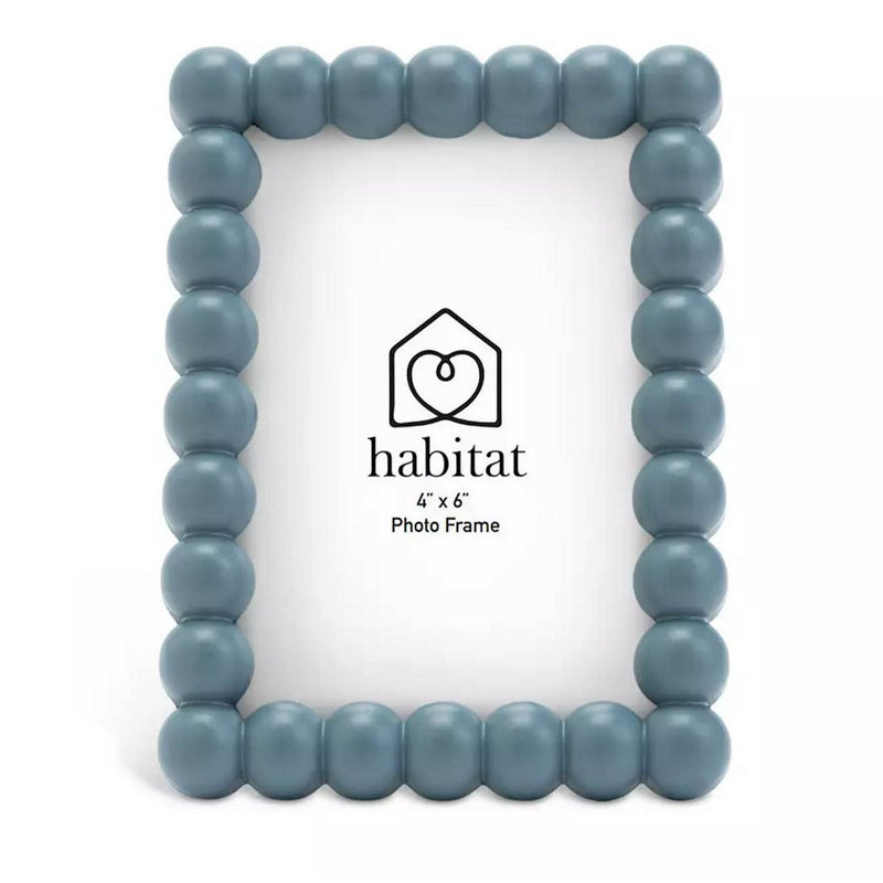 Habitat Bobble Frame Blue 4x6 inch, UK version