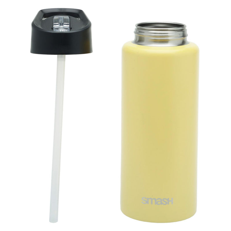 Smash Yellow Stainless Steel Bottle 1L (British brand)