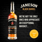 Jameson Irish whiskey Black Barrel 70cl - British product