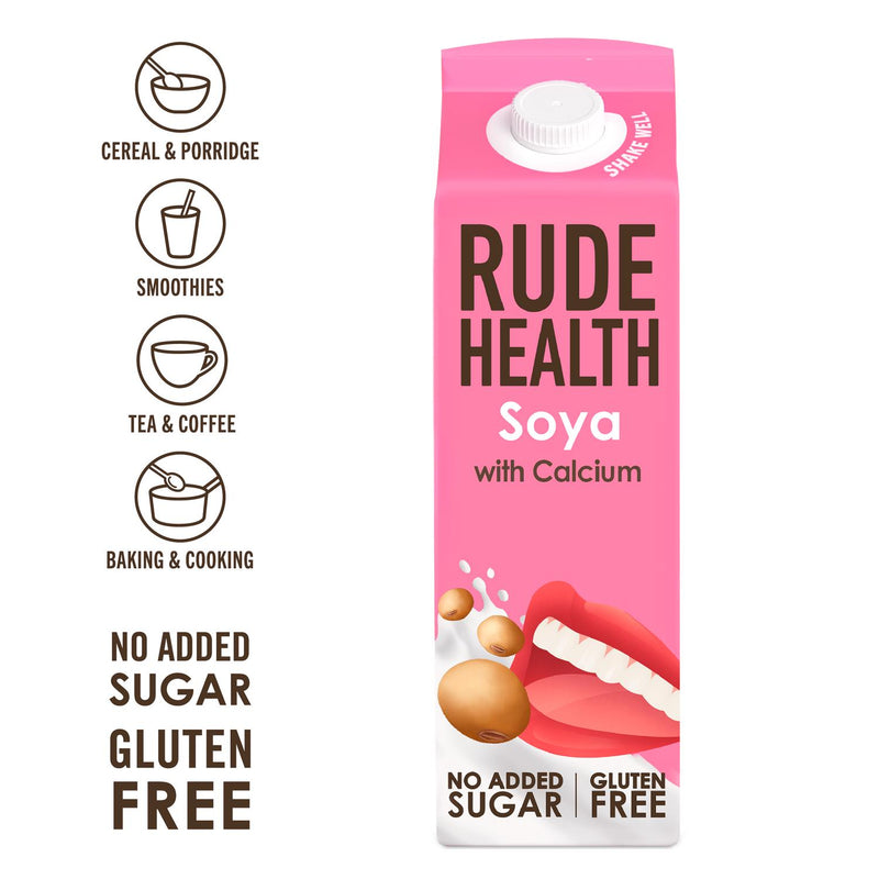 Calcium-Fortified Soy Drink 1L No Added Sugar Gluten-Free Vegan