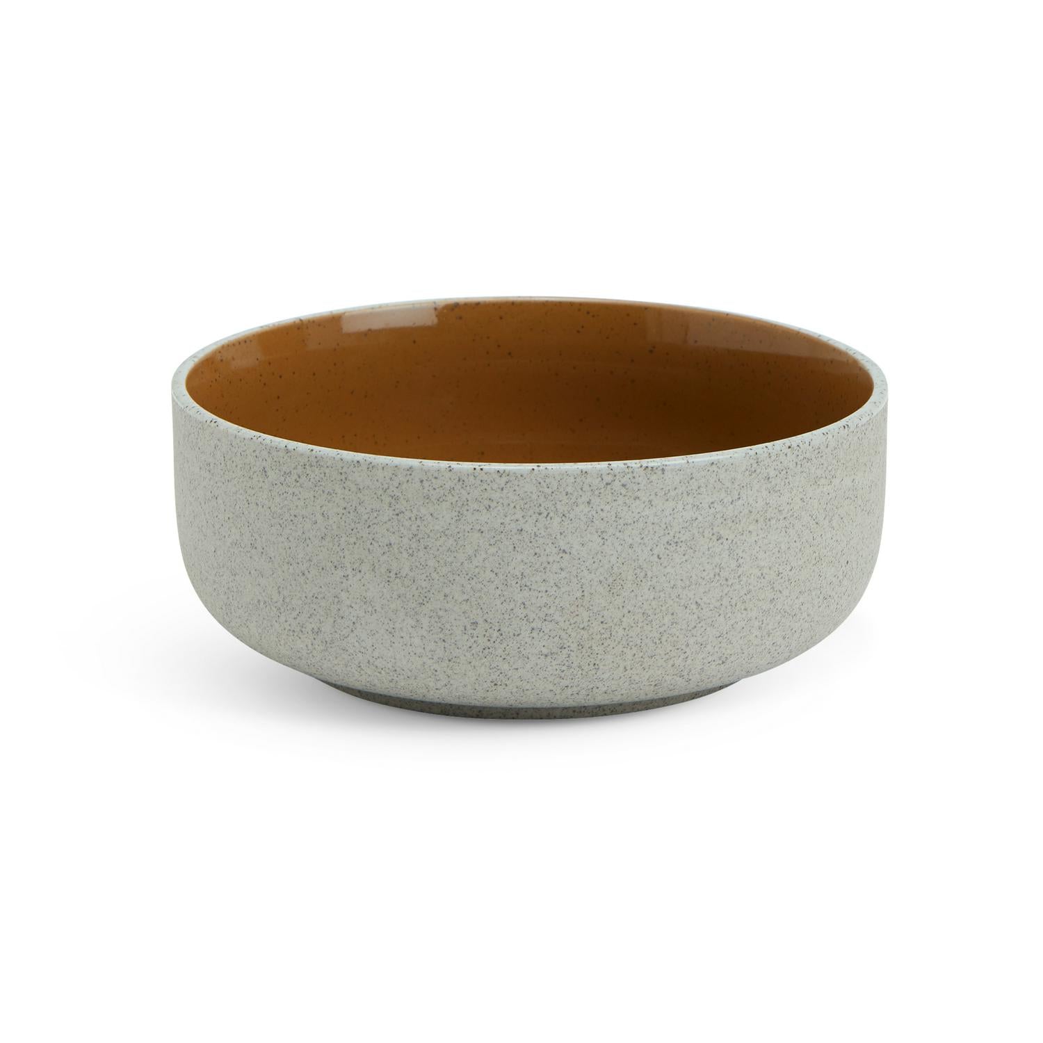 Habitat gloss raw edge cereal bowl camel, UK version