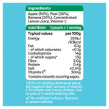 Heinz Apple Pear Banana puree pouch 100g, UK version