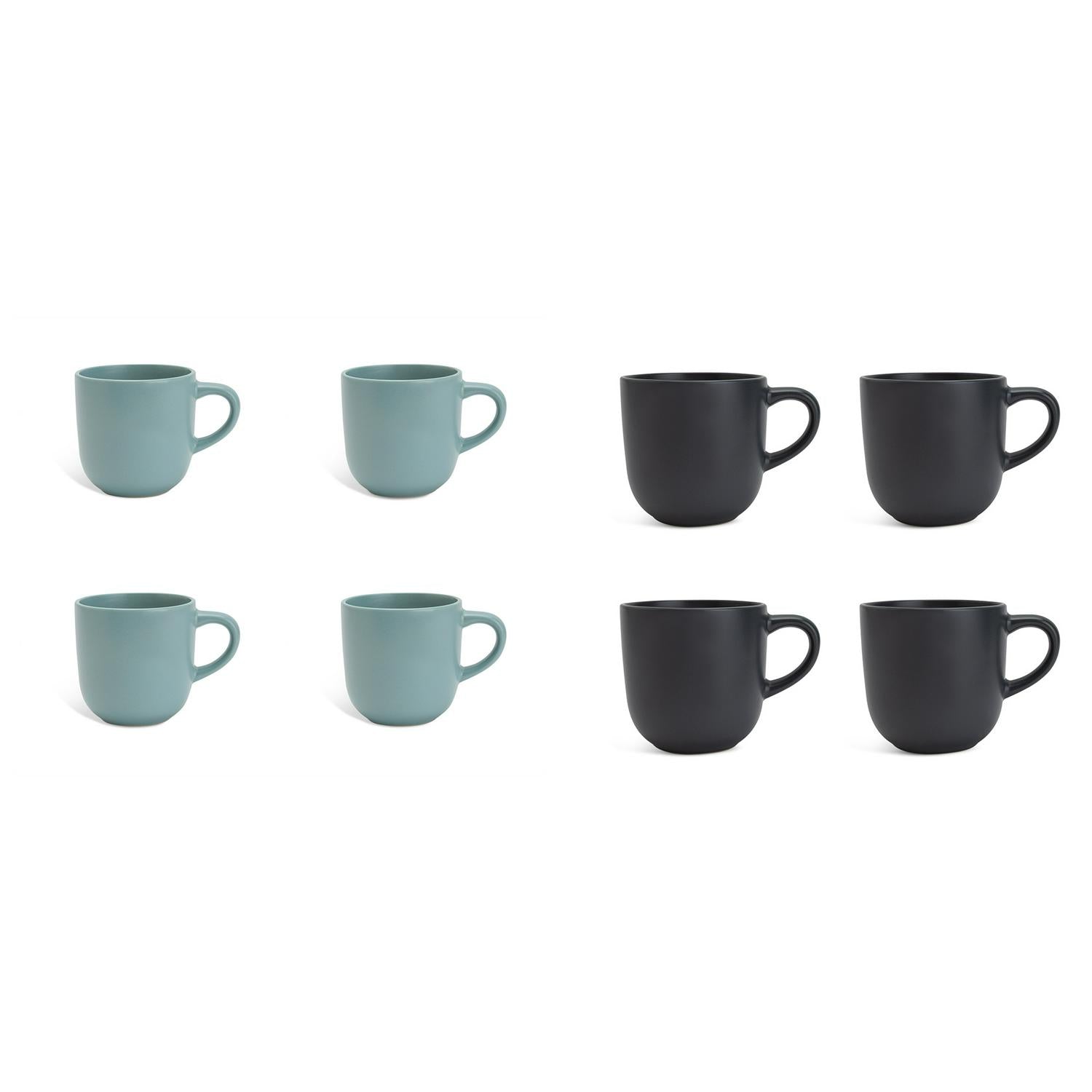 The Habitat Matte Charcoal Mug Stoneware, UK version