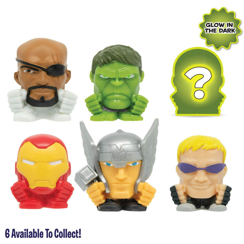 Marvel Avengers Mashems Squishy Capsules 5.2cm, imported from the UK
