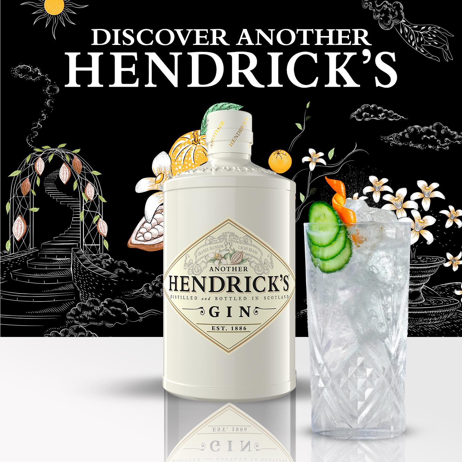 Hendrick's Another Gin 70cl, Scottish gin with orange blossom - British product