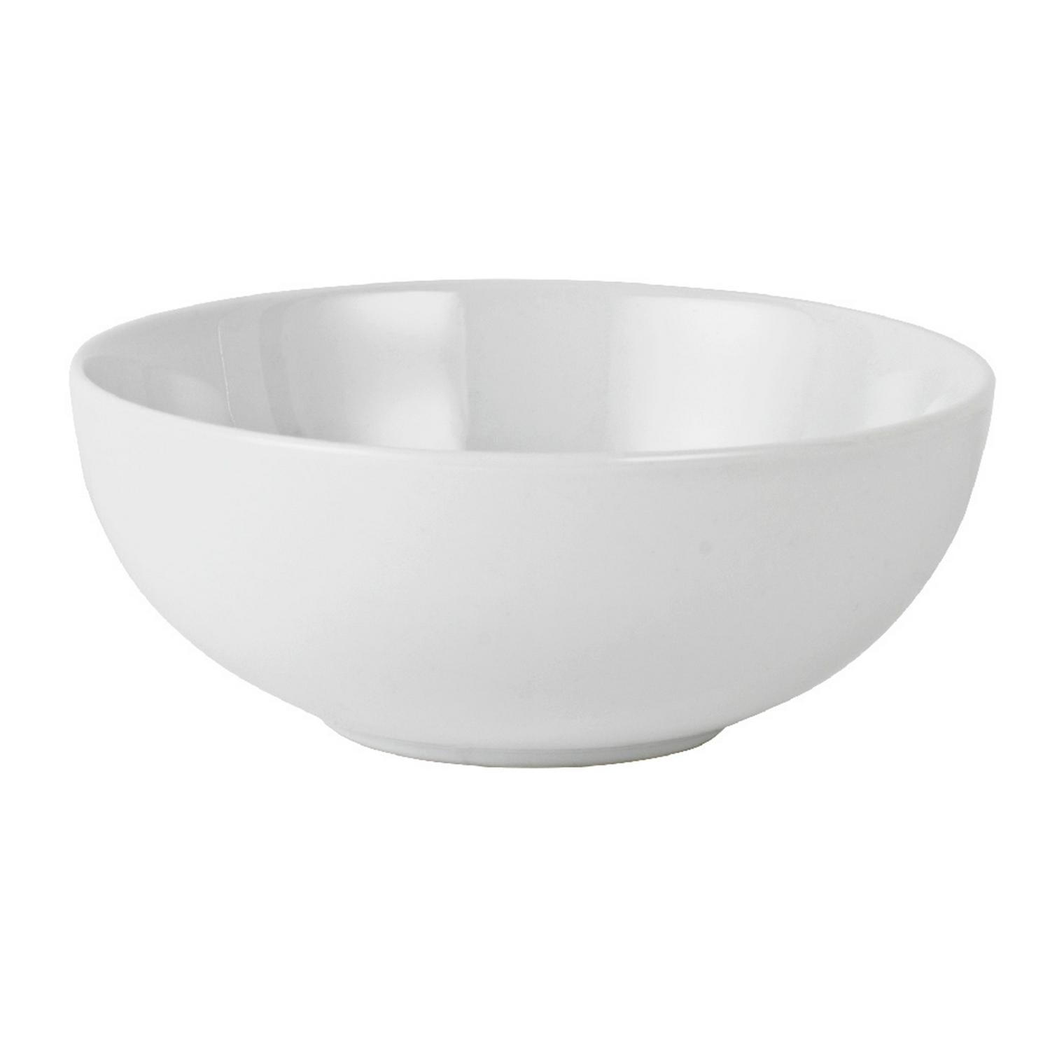 Sainsbury's porcelain cereal bowl white 16cm imported from the UK