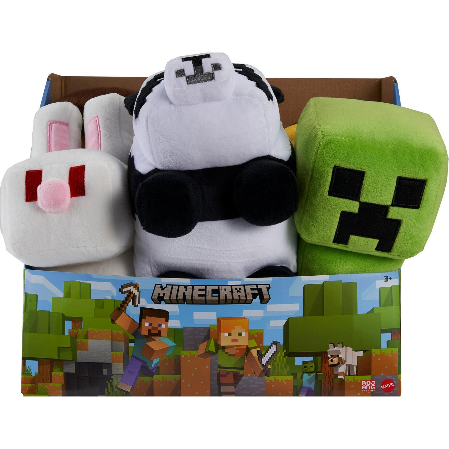 Minecraft Plush Figure 8 inch Assortment, imported from the UK