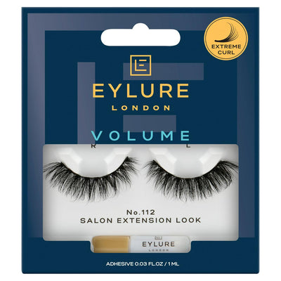 Sainsburys Extreme Curl Strip False Eyelashes with Adhesive, Reusable and Latex-Free- Buy online at McGrocer
