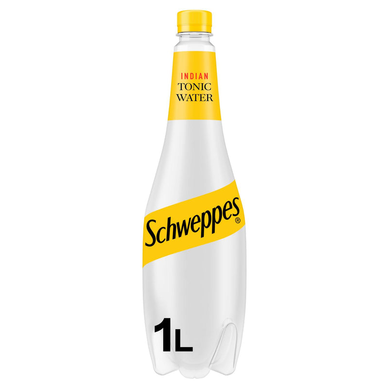 Schweppes Indian Tonic Water 1L, importiert aus Großbritannien
