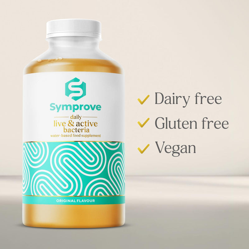Symprove live bacteria supplement original flavour 500ml (British brand)