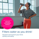 Brita Sports Water Filter Bottle Dark Blue 600ml - British product