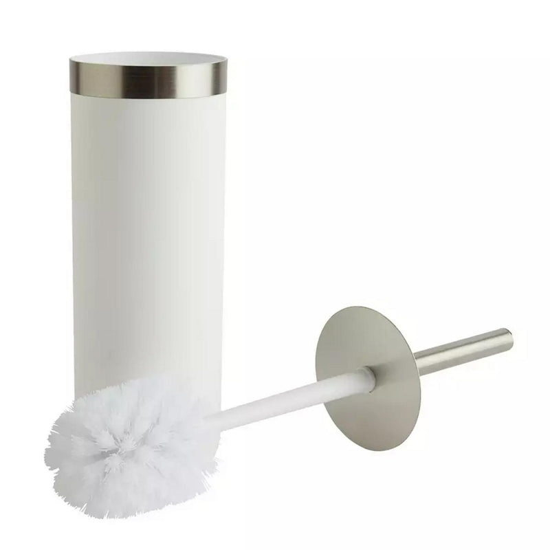 Habitat Toilet Brush White Silver 38.5cm, UK version