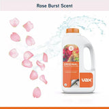 Vax carpet cleaning solution rose fragrance 1.5L - British product