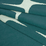 Habitat x Scion Lohko teal cotton towel - British product
