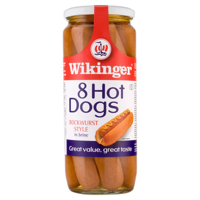 Wikinger Hot Dogs Truthahn und Rindfleisch 8er Pack 1030g