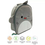 Squishmallows Gordon The Shark Furry Lunch Bag 24.5cm , UK version