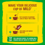 Milo instant malt chocolate drinking powder tin 400g, imported from the UK