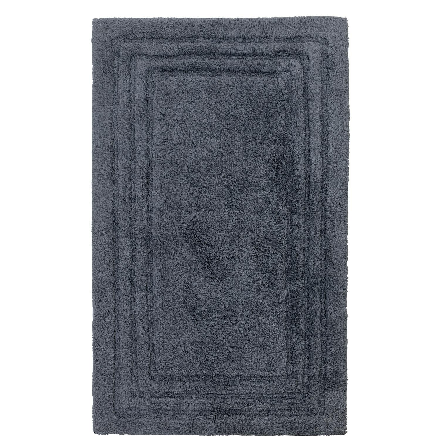 Habitat Deep Pile Bath Mat Rustic Blue 80cm x 50cm - British product