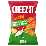 Cheez-It Sour Cream Onion Snacks 150g - British product