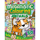 Curious Universe Megatastic Animals colouring book - British product