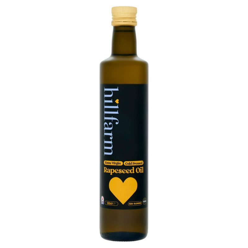Hillfarm extra virgin rapeseed oil 500ml , imported from the UK