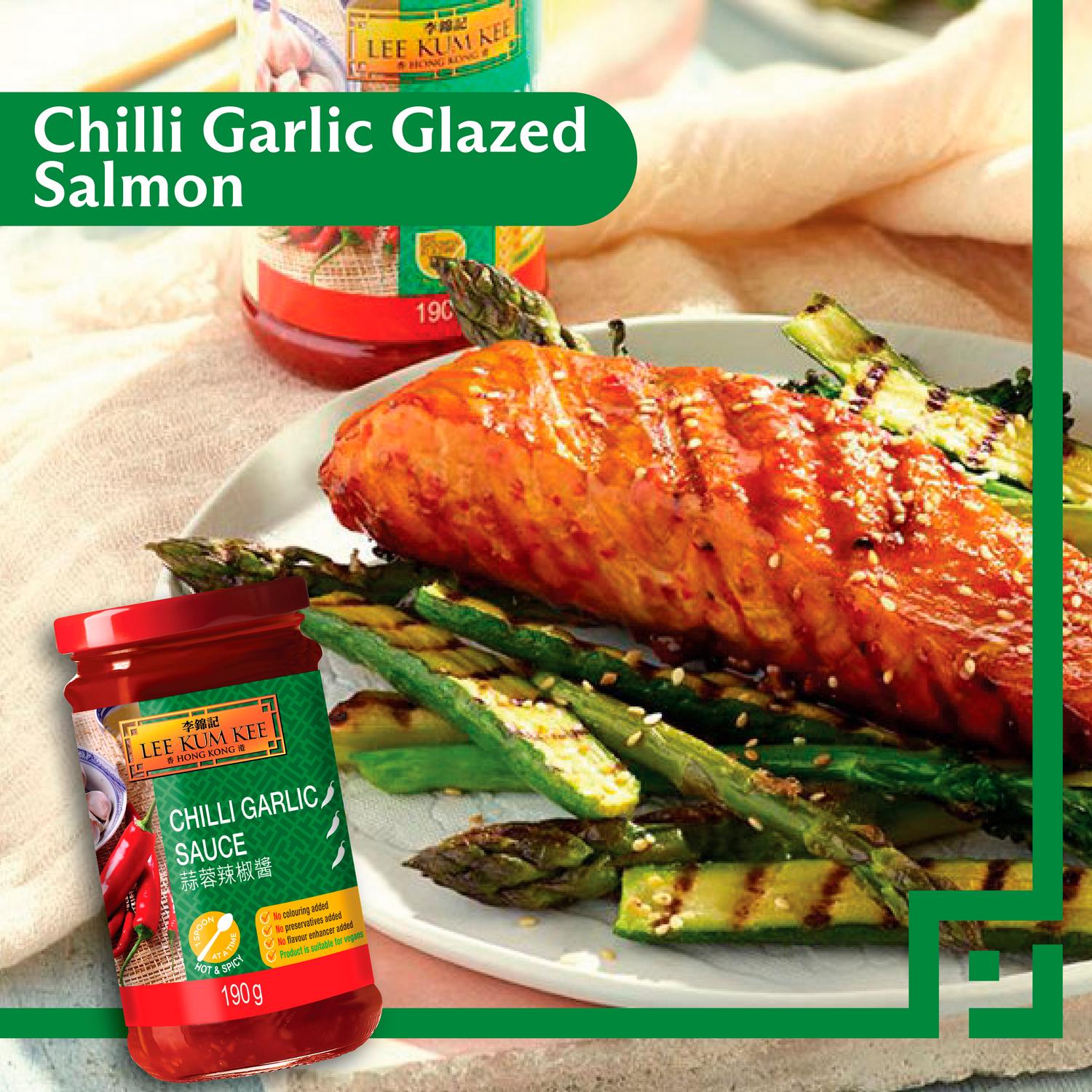 Lee Kum Kee Chilli Garlic Sauce 190g, UK version