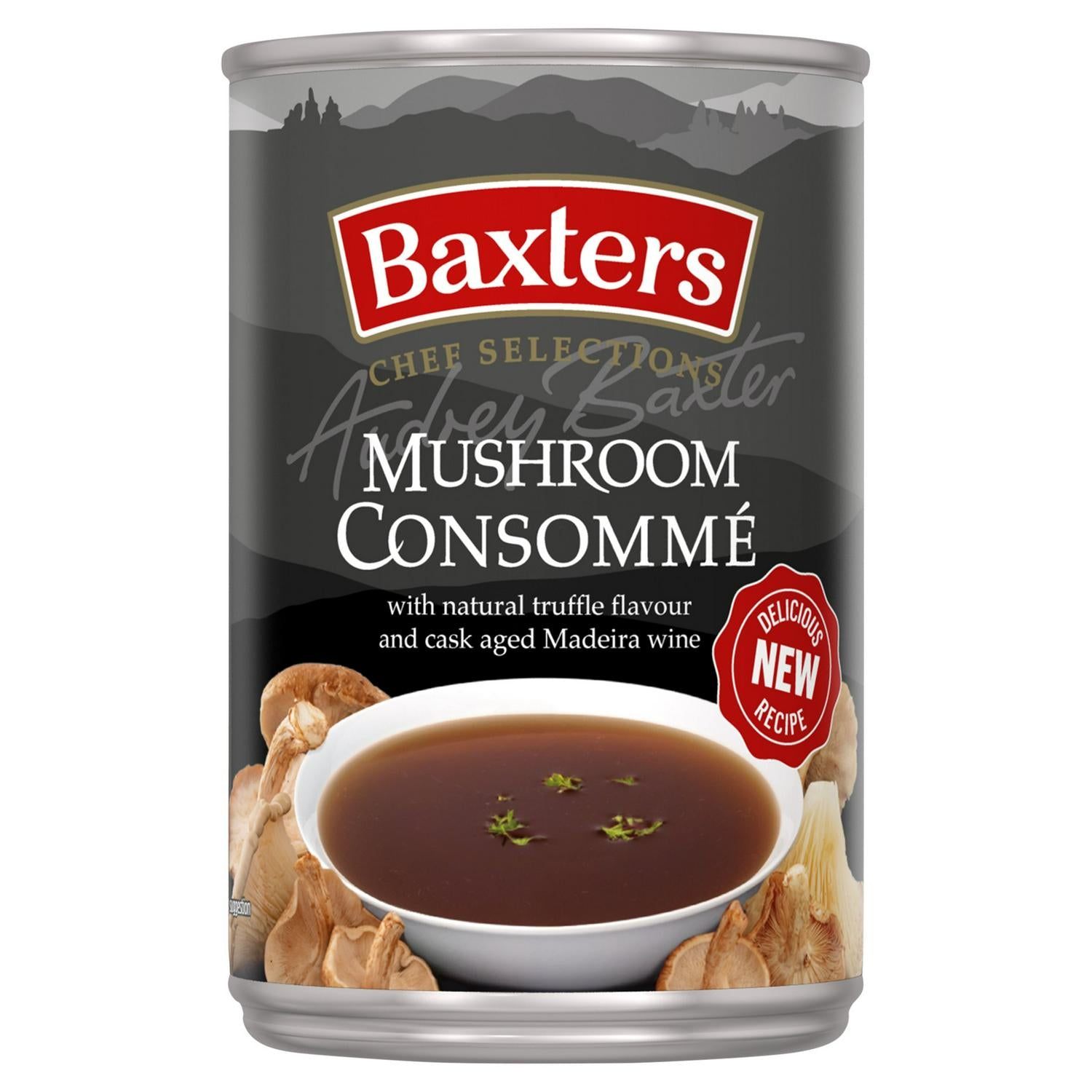 Baxters Mushroom Consomme soup 400g - British product