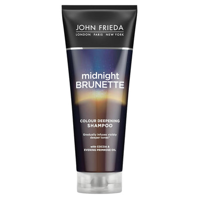 Sainsburys Colour-Depositing Shampoo for Brunette Hair with Cocoa and Evening Primrose Oil 250ml- Buy online at McGrocer