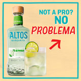 Olmeca Altos Margarita Classic Lime 750ml, UK version